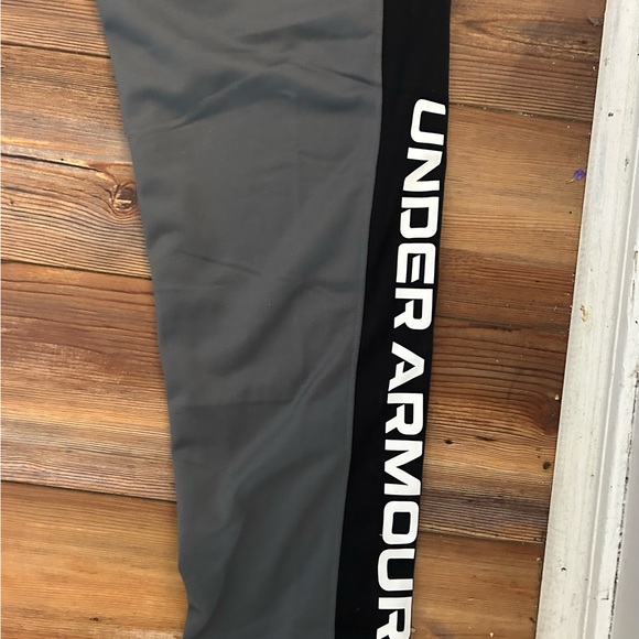 COPY - Under Armour Men's Gray and Black Pants - Picture 3 of 5